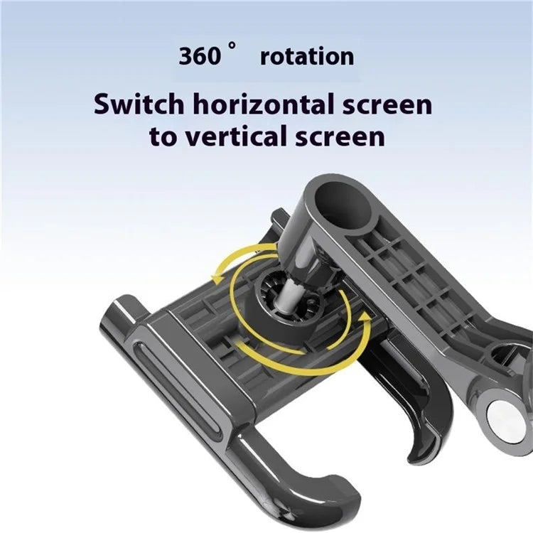 GUB G-92 Aluminum Alloy Bicycle Phone Bracket Shockproof Rotatable Phone Holder Mount for 4.2-7.2 Inch 65mm-100mm Wide Phones