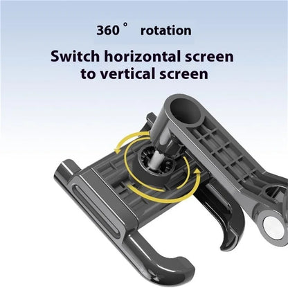 GUB G-92 Aluminum Alloy Bicycle Phone Bracket Shockproof Rotatable Phone Holder Mount for 4.2-7.2 Inch 65mm-100mm Wide Phones