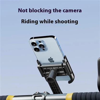 GUB G-92 Aluminum Alloy Bicycle Phone Bracket Shockproof Rotatable Phone Holder Mount for 4.2-7.2 Inch 65mm-100mm Wide Phones