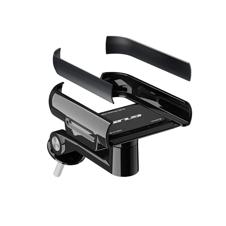 GUB G-92 Aluminum Alloy Bicycle Phone Bracket Shockproof Rotatable Phone Holder Mount for 4.2-7.2 Inch 65mm-100mm Wide Phones