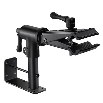 WEST BIKING YP0719353 Bike Holder Clamp Carbon Steel Table / Wall Mounted Bicycle Hanging Repairing Bracket