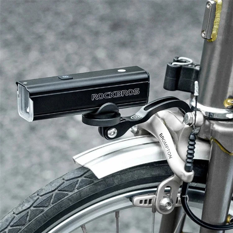 ROCKBROS FK-308 Bicycle Headlight Holder Folding Bike Front Light Extender Holder Stand Bracket