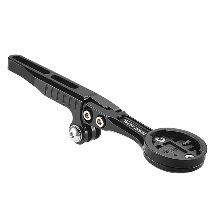 WEST BIKING YP0719356 Bicycle Computer Holder Aluminum Alloy Cycling Speedometer Bike Handlebar Bracket