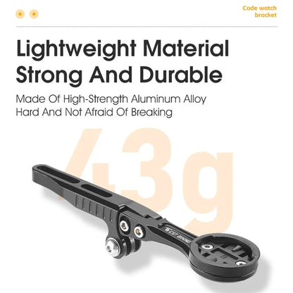 WEST BIKING YP0719356 Bicycle Computer Holder Aluminum Alloy Cycling Speedometer Bike Handlebar Bracket