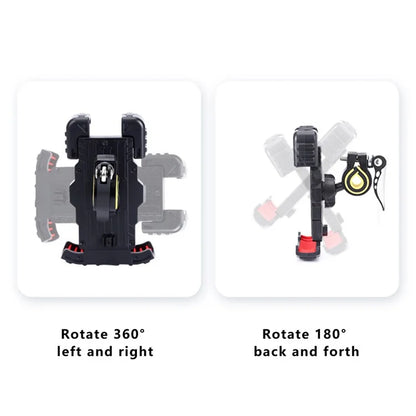 DD-11 Bike Phone Holder Anti-Drop Motorcycle Phone Mount Scooter Phone Clip for 4.7-7 inch Devices