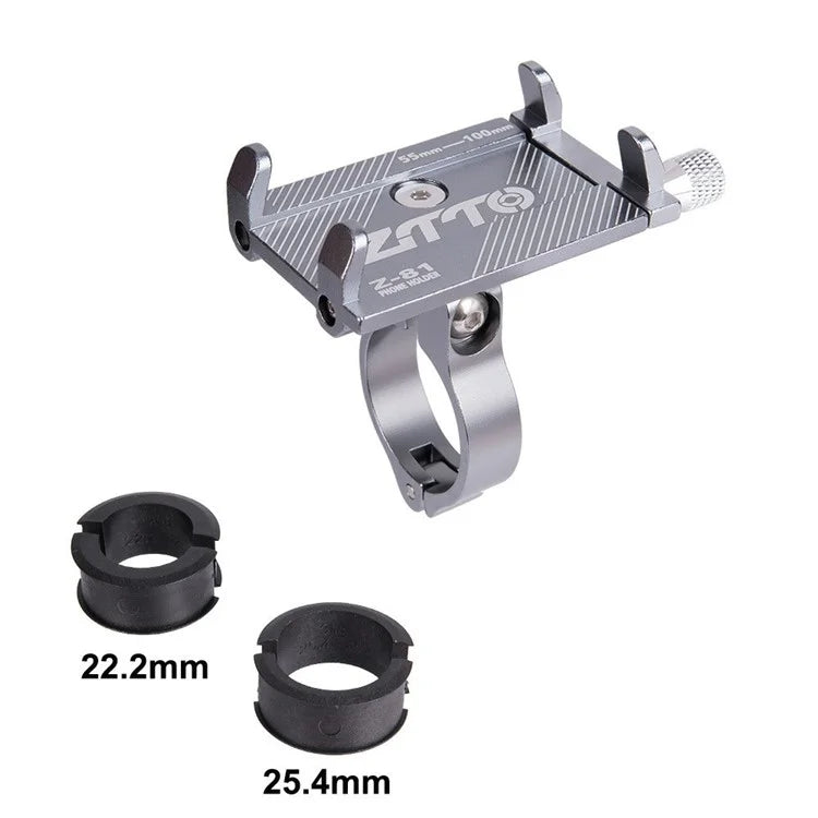ZTTO Z81 For 60-110mm Mobile Phone Holder Aluminum Alloy Bike Mount Cycling Accessories