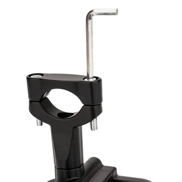 ZTTO Z85 Aluminum Alloy Bike Phone Holder Anti-Drop Fixed Phone Mount For 60-100mm Phone