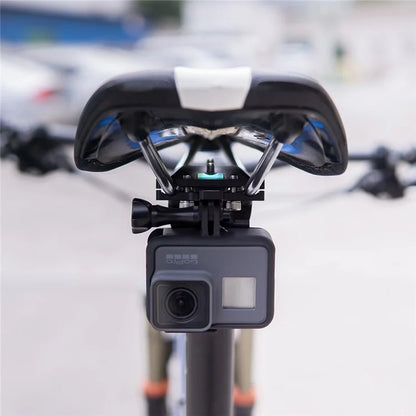 ZTTO For GoPro / Xiaomi Yi Camera Bike Under Seat Camera Holder Aluminum Alloy Bracket