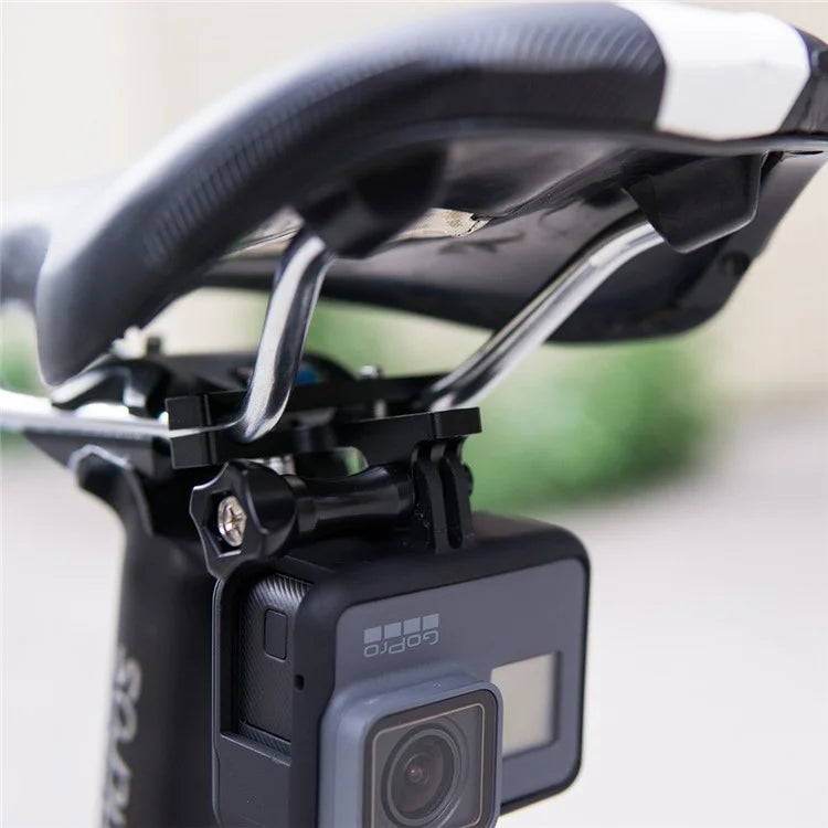 ZTTO For GoPro / Xiaomi Yi Camera Bike Under Seat Camera Holder Aluminum Alloy Bracket