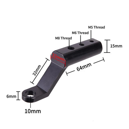ZTTO MTB Bicycle Mounting Holder Motorcycle Aluminum Alloy Multifunctional Expansion Bracket
