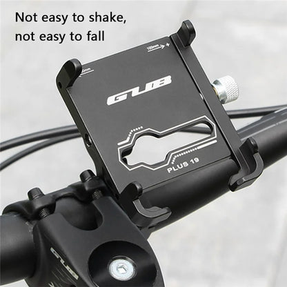 GUB PLUS 19 Adjustable Angle Aluminum Alloy Bicycle Handlebar Mount Phone Holder