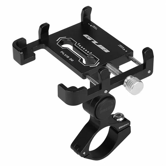 GUB PLUS 20 Bike Phone Holder Aluminum Alloy Mountain Bike Phone Mount for 60-100 Width Devices