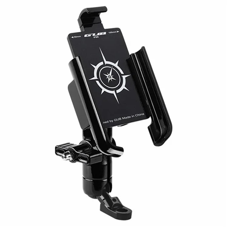 GUB P50 E-Bike Bicycle Motorcycle Cellphone Bracket Aluminum Alloy Cycling Phone Holder