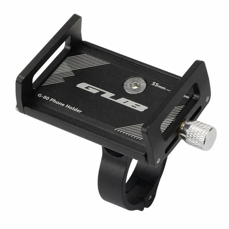 GUB G-80 Cycling Phone Holder Aluminum Alloy Cellphone Bracket for 55-100 Width Devices