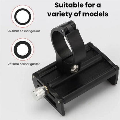 GUB G-80 Cycling Phone Holder Aluminum Alloy Cellphone Bracket for 55-100 Width Devices