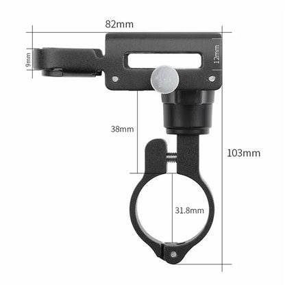 GUB P30 Aluminum Alloy Phone Holder Bike Cell Phone Mount Cycling Bracket