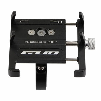 GUB PRO7 Aluminum Alloy Bicycle Handlebar Mount for 55-100mm Cell Phone Holder Bracket