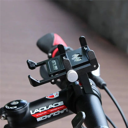 GUB PRO7 Aluminum Alloy Bicycle Handlebar Mount for 55-100mm Cell Phone Holder Bracket