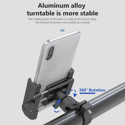 GUB P40 360 Degree Rotation Bicycle Handlebar Mount Aluminum Alloy Phone Holder Bracket