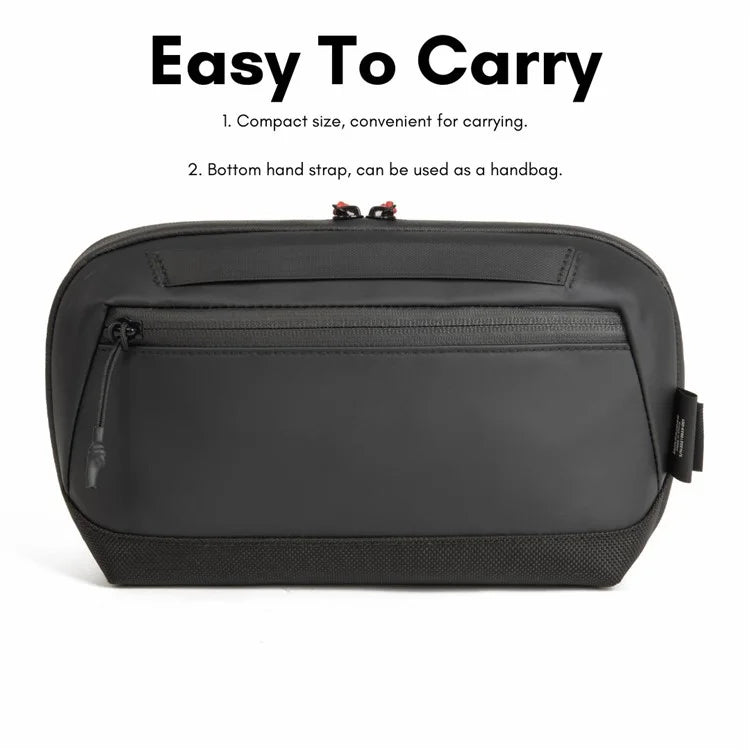 WIWU Warriors Tech Pouch X Pro Electronics Organizer Nylon Storage Bag for Data Cable, Charger