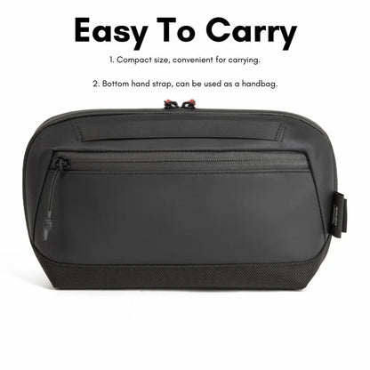 WIWU Warriors Tech Pouch X Pro Electronics Organizer Nylon Storage Bag for Data Cable, Charger