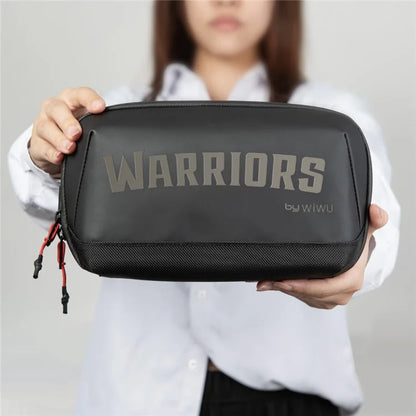 WIWU Warriors Tech Pouch X Pro Electronics Organizer Nylon Storage Bag for Data Cable, Charger