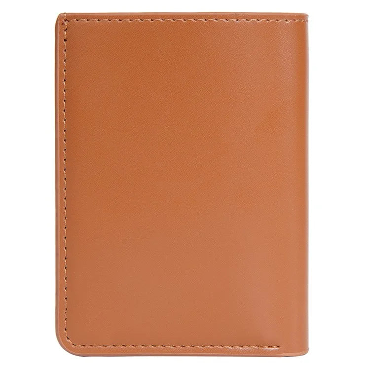 BAELLERRY NR106 PU Leather Men Women Simple Card Bag Short Wallet
