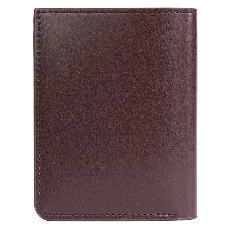 BAELLERRY NR106 PU Leather Men Women Simple Card Bag Short Wallet