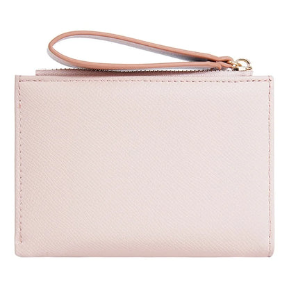 BAELLERRY N8335 Stylish Women Short Wallet PU Leather Zipper Pocket Coin Purse with Separate Card Holder