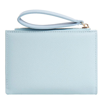 BAELLERRY N8335 Stylish Women Short Wallet PU Leather Zipper Pocket Coin Purse with Separate Card Holder
