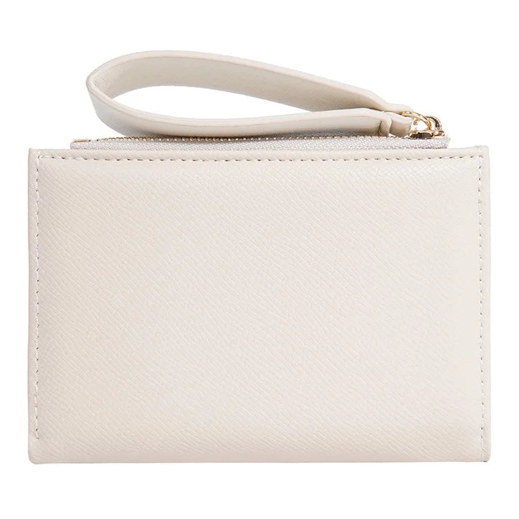 BAELLERRY N8335 Stylish Women Short Wallet PU Leather Zipper Pocket Coin Purse with Separate Card Holder