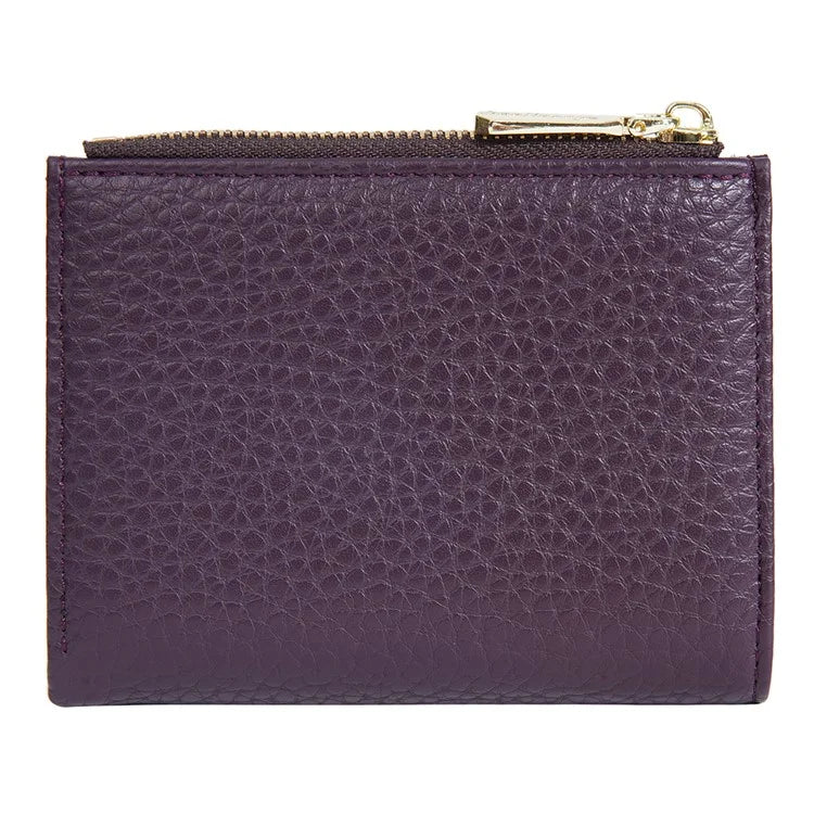 BAELLERRY NR110 Stylish PU Leather Women Short Wallet Zipper Pocket Coins Cards Cash Holder