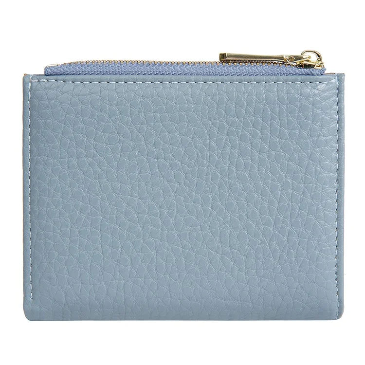 BAELLERRY NR110 Stylish PU Leather Women Short Wallet Zipper Pocket Coins Cards Cash Holder