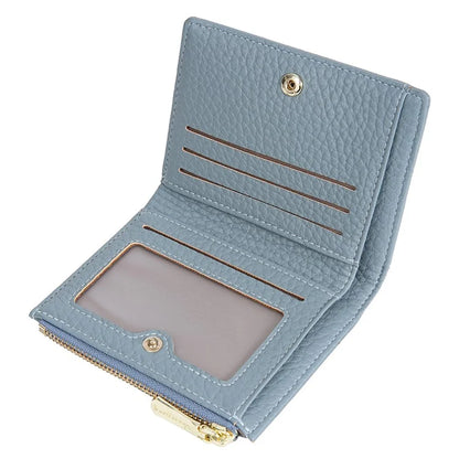 BAELLERRY NR110 Stylish PU Leather Women Short Wallet Zipper Pocket Coins Cards Cash Holder