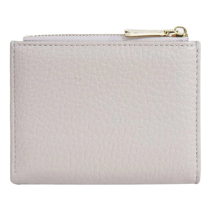 BAELLERRY NR110 Stylish PU Leather Women Short Wallet Zipper Pocket Coins Cards Cash Holder