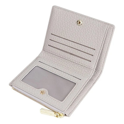 BAELLERRY NR110 Stylish PU Leather Women Short Wallet Zipper Pocket Coins Cards Cash Holder