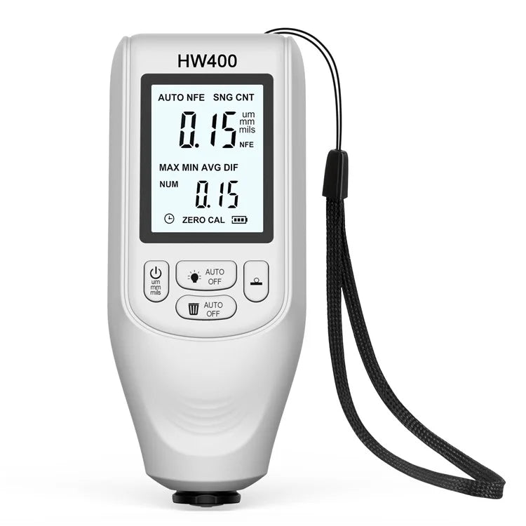HW400 Automobile Thickness Gauge Car Paint Tester Thickness Coating Measuring Tool