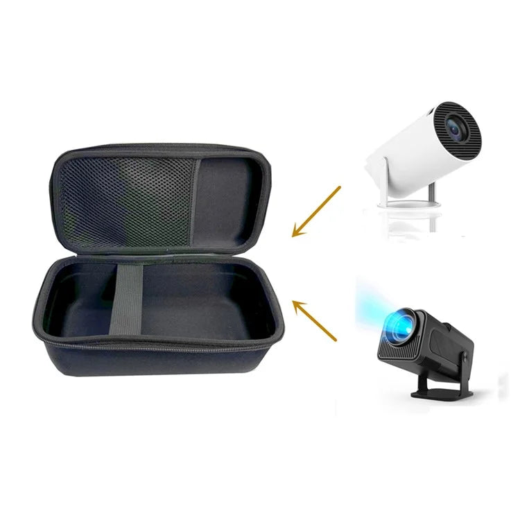 For HY300 / HY320 Projector Nylon+EVA Zipper Storage Bag Shockproof Carrying Case