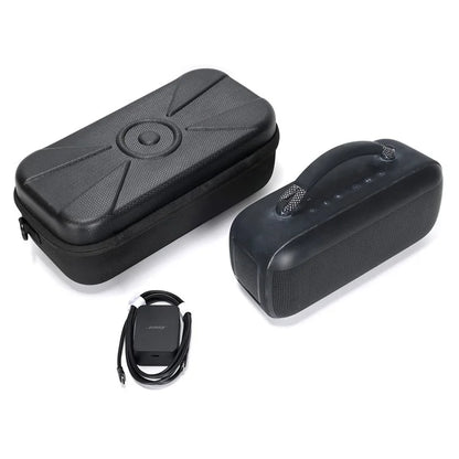 For Bose Soundlink Max Storage Bag Hard EVA Bluetooth Speaker Carrying Case with Shoulder Strap