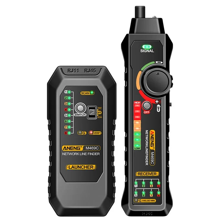 ANENG M469C Network Cable Tester Network Ethernet Wire Tracker Cable Finder