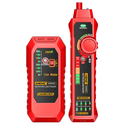 ANENG M469C Network Cable Tester Network Ethernet Wire Tracker Cable Finder