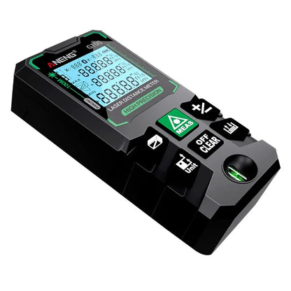 ANENG G100 Portable Handheld Laser Rangefinder 100m Measuremen Range Green Beam Laser Distance Measure Tool