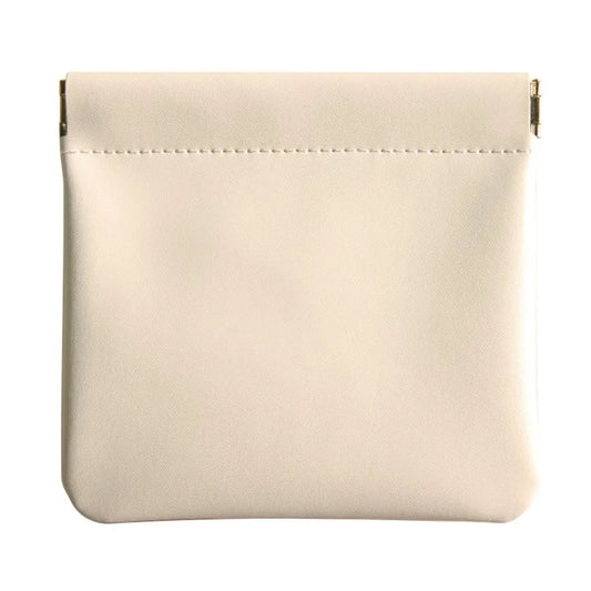 12 x 11cm Auto Closure PU Storage Pouch for Cables, Earphones, Chargers, and Lipstick (Size: S)