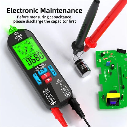 BSIDE A1X Handheld Digital Multimeter Electric Test Pen Professional Voltage Resistance Diode Tester
