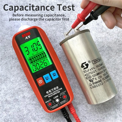BSIDE A5 Smart Digital Multimeter Profesional AC DC Current VFC NCV Live Wire Ohm Diode Voltage Detector Meter