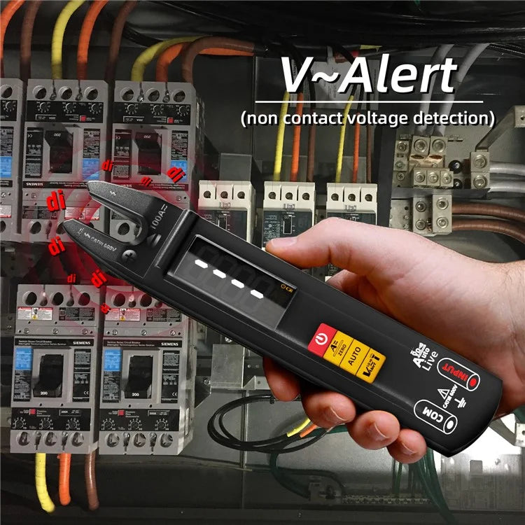 BSIDE U0 Digital Clamp Meter Fork DC AC Smart Ammeter T-RMS Current Auto Multimeter Voltage Ohm Electrical Tester