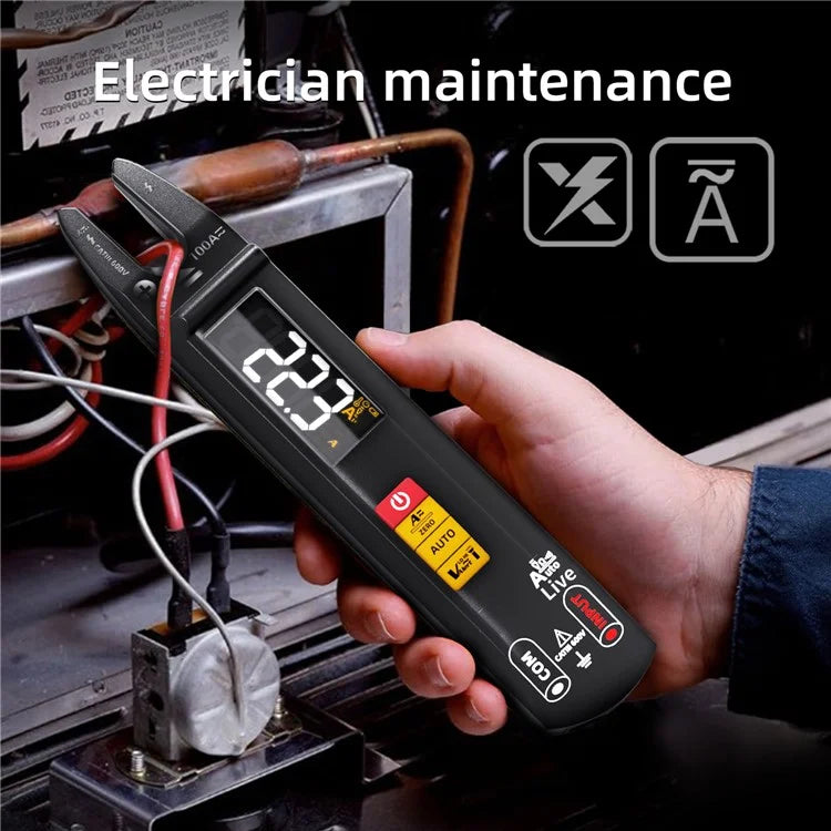 BSIDE U0 Digital Clamp Meter Fork DC AC Smart Ammeter T-RMS Current Auto Multimeter Voltage Ohm Electrical Tester