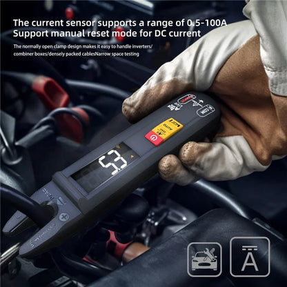 BSIDE U0 Digital Clamp Meter Fork DC AC Smart Ammeter T-RMS Current Auto Multimeter Voltage Ohm Electrical Tester