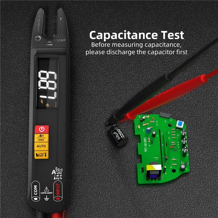 BSIDE U1 Digital Clamp Multimeter Auto Range DC AC Ammeter 6000 Counts High Precision Tester