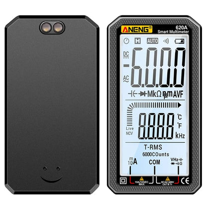ANENG 620A Large Screen Digital Multimeter Voltage Current Resistance Tester